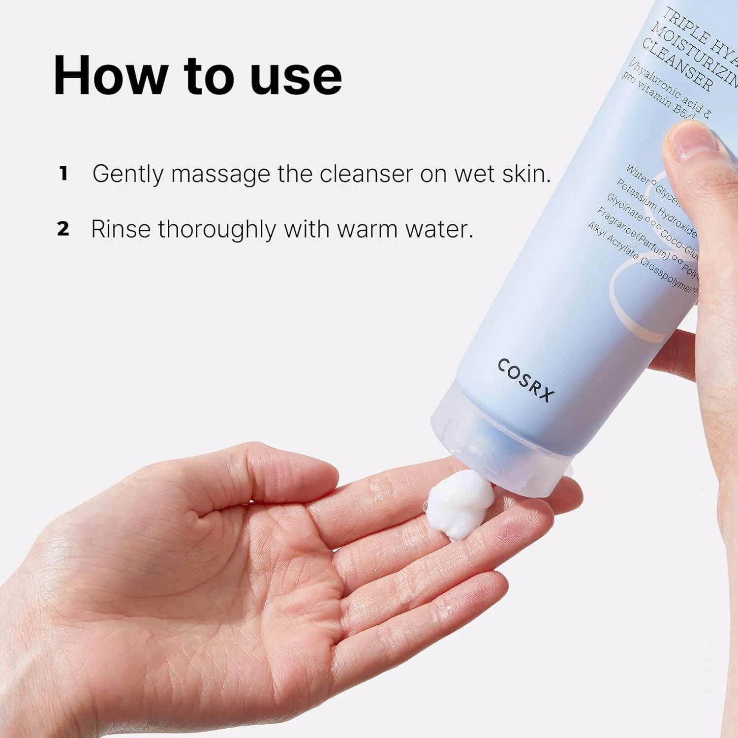 Hydrium Triple Hyaluronic Moisture Cleanser