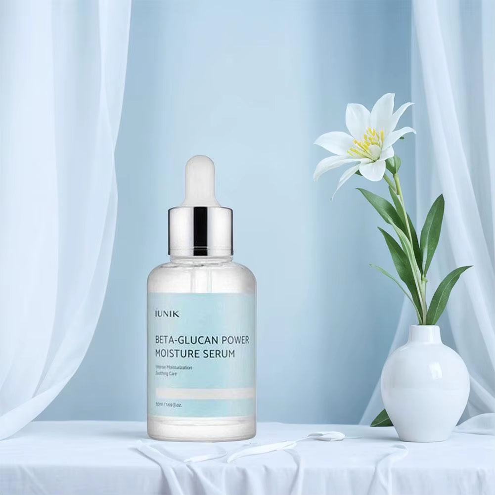 Korean IUNIK Beta-Glucan Skincare Set Centella Asiatica Facial Cleanser&Moisturizing Gel Propolis Eye Cream to Reduce Fine Lines