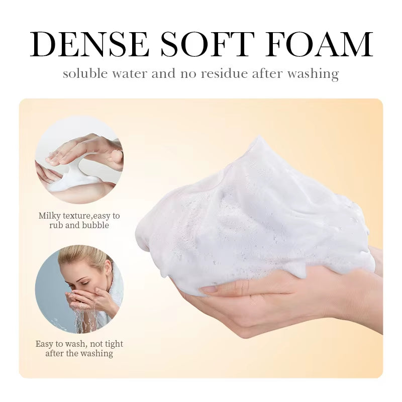 SADOER Collagen Facial Cleanser Skincare Firming Moisturizing Face Cleansing Face Wash Foam Cleanser Skin Care Products