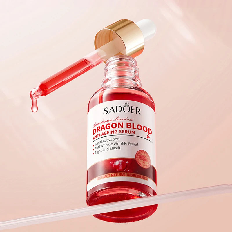 Ganoderma Lucidum Dragon Blood Facial Serum Face Lotion Moisturizing Face Emulsion Oil Refreshing Control Facial Essence