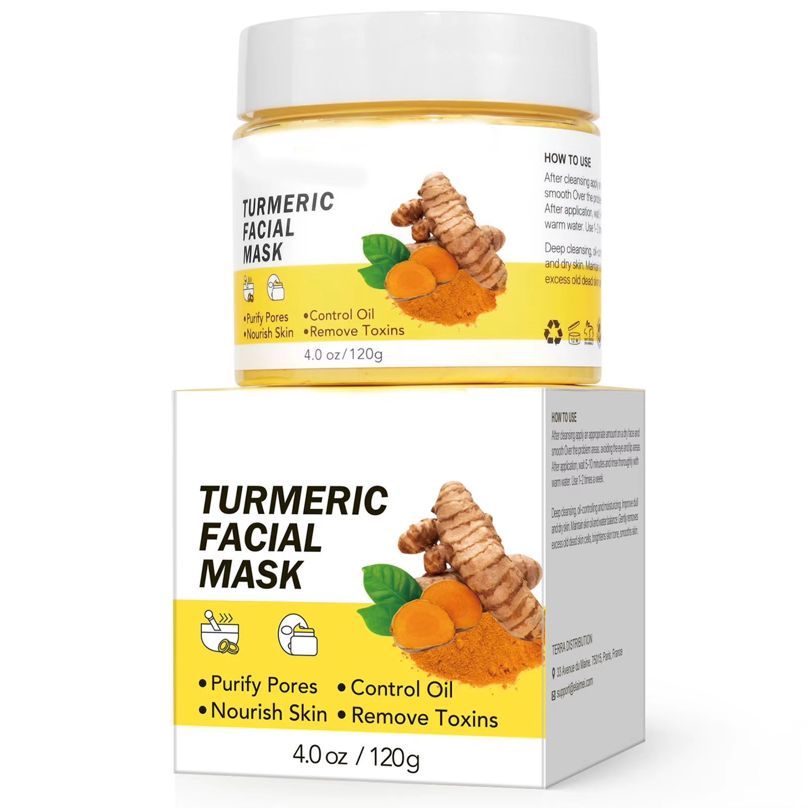 30Ml Turmeric Oil Facial Turmeric Serums Deep Moisture Serums Turmeric Freckle Whitening Serum Nourish Smooth Face Skin Care