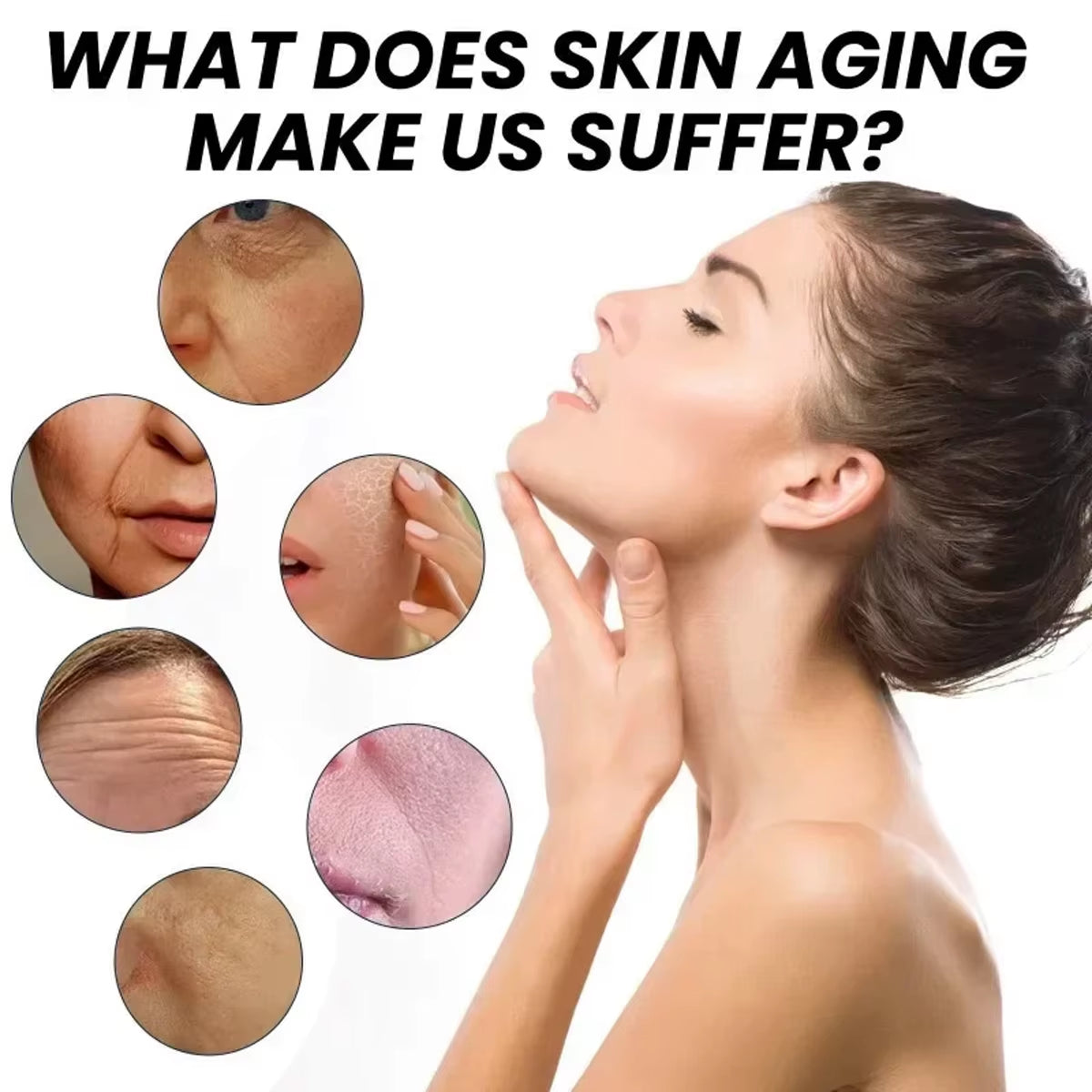 Facial Essential Oil Whitening Hyaluronic Acid Moisturizing Essence Intensive Care Fade Fine Lines Gold Skin Care
