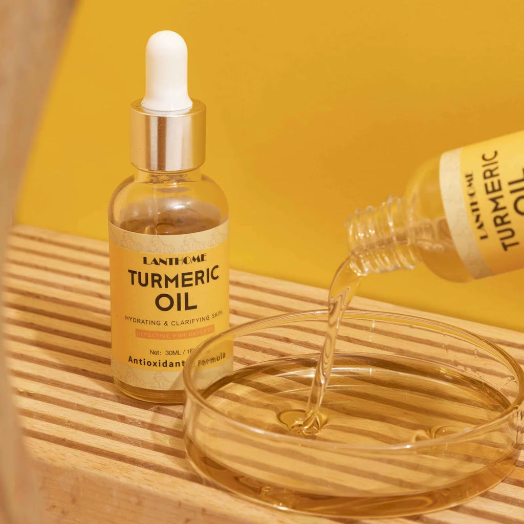 30Ml Turmeric Oil Facial Turmeric Serums Deep Moisture Serums Turmeric Freckle Whitening Serum Nourish Smooth Face Skin Care