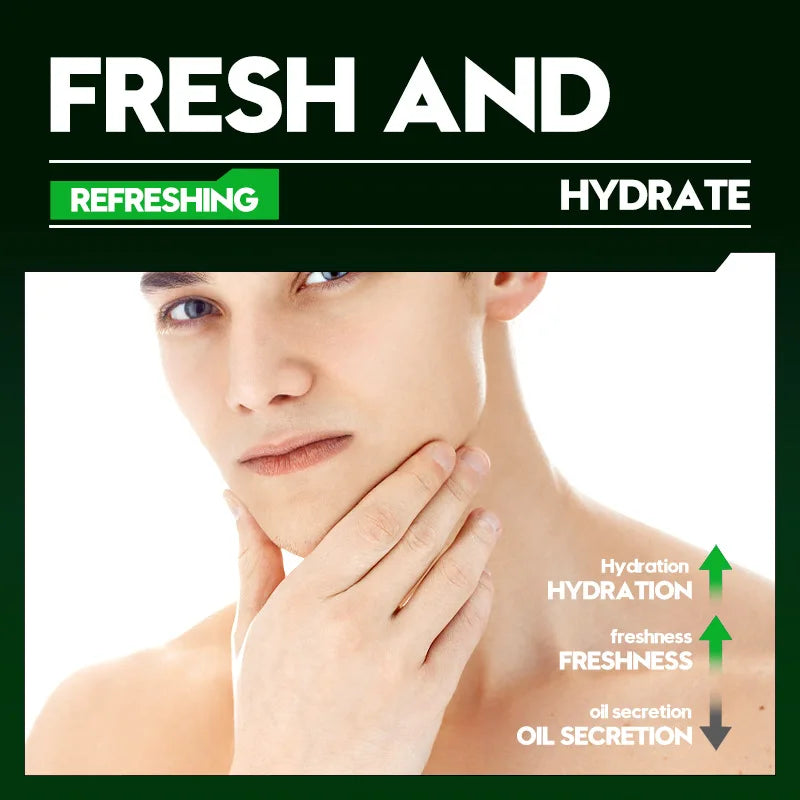 Cool Facial Cleanser Refreshing Fragrance Deep Cleansing Moisturizing Moisturizing Pore Tightening Men'S Facial Cleanser
