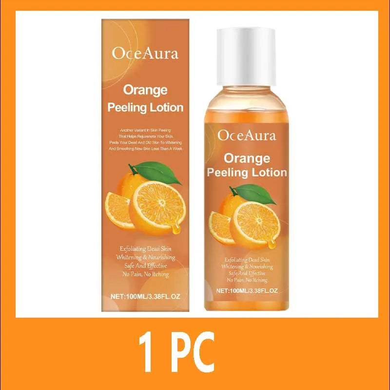 Orange Peeling Body Lotion Gentle Exfoliation Gel Lotion Peeling Oil Tearable Ramen Wax Orange Peeling Lotion Wholesale
