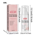 Facial Foaming Cleanser Deeply Cleansing Oil Control Moisturizing Blackhead Removal Skin Care Face Wash Foam Cleanser