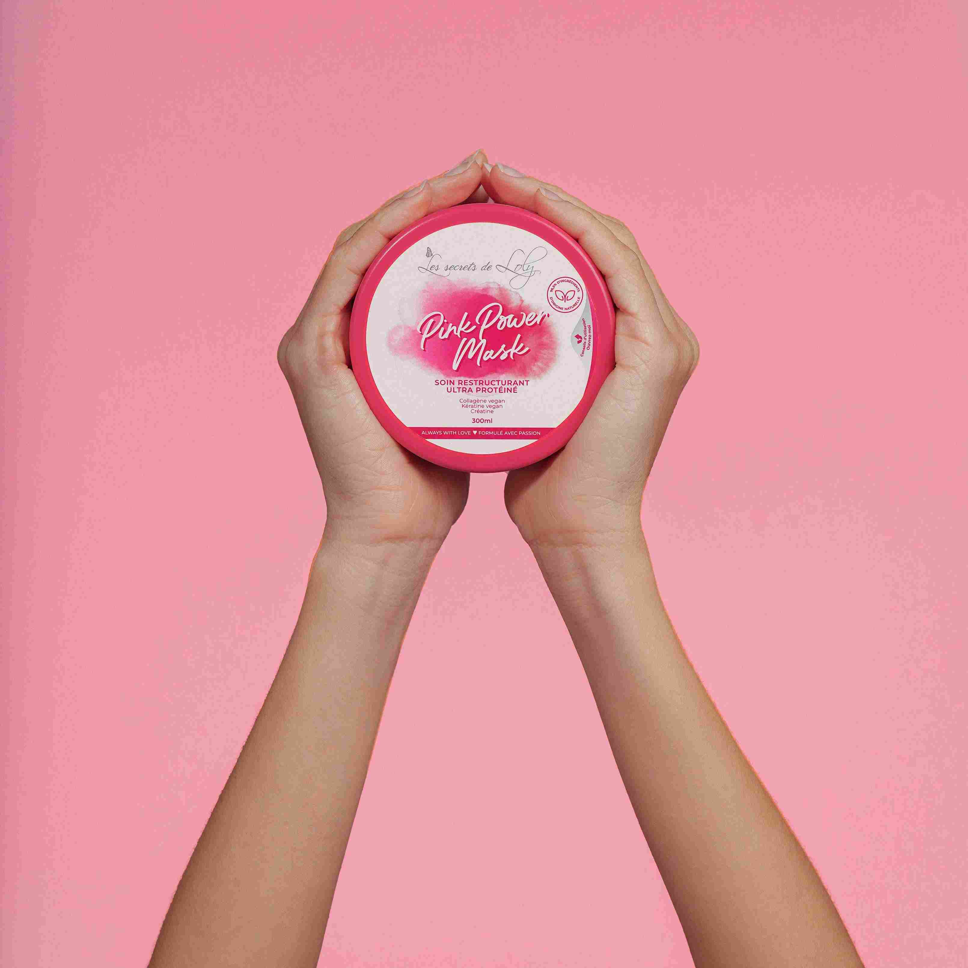 Pink Power Mask - Masque Restructurant - 300 Ml