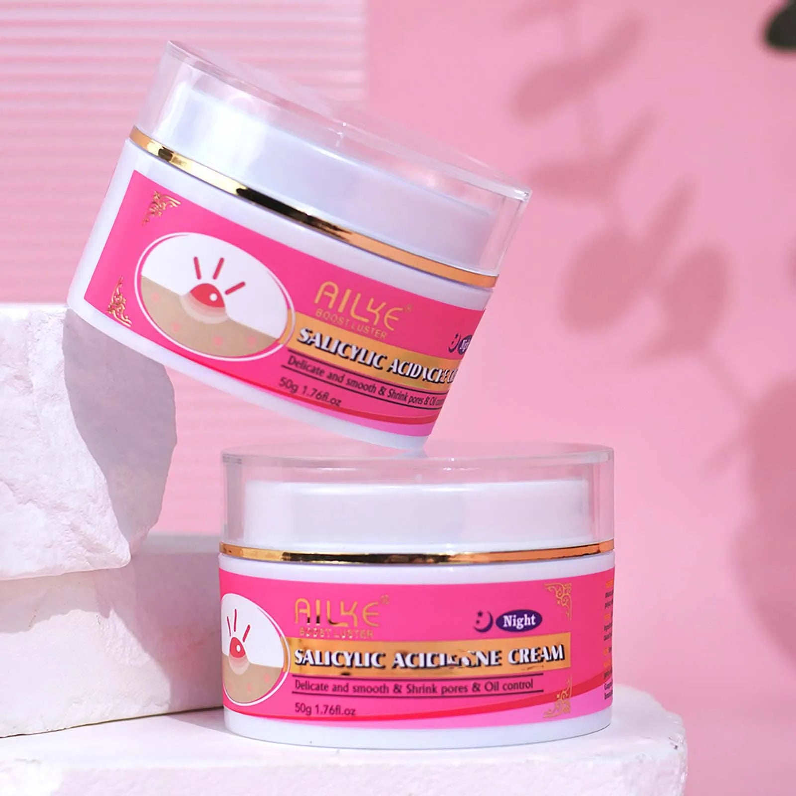 AILKE Ensemble éclaircissant naturel pour tous les types de peau, nettoyage, taches foncées et élimination de l'acné, stimule l'éclat, bio, végétalien