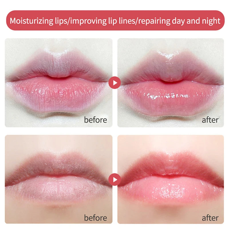 Baume à lèvres au miel et aux fleurs de cerisier CACE – Hydratant et repulpant en profondeur, finition brillante riche en eau, non collant,