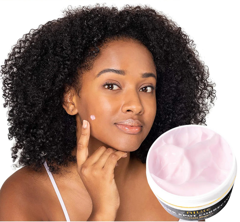 AILKE Ensemble de blanchiment au collagène pour tous les types de peau, éclaircissant, réduit les taches foncées, les taches de rousseur, l'hyperpigmentation, même le teint