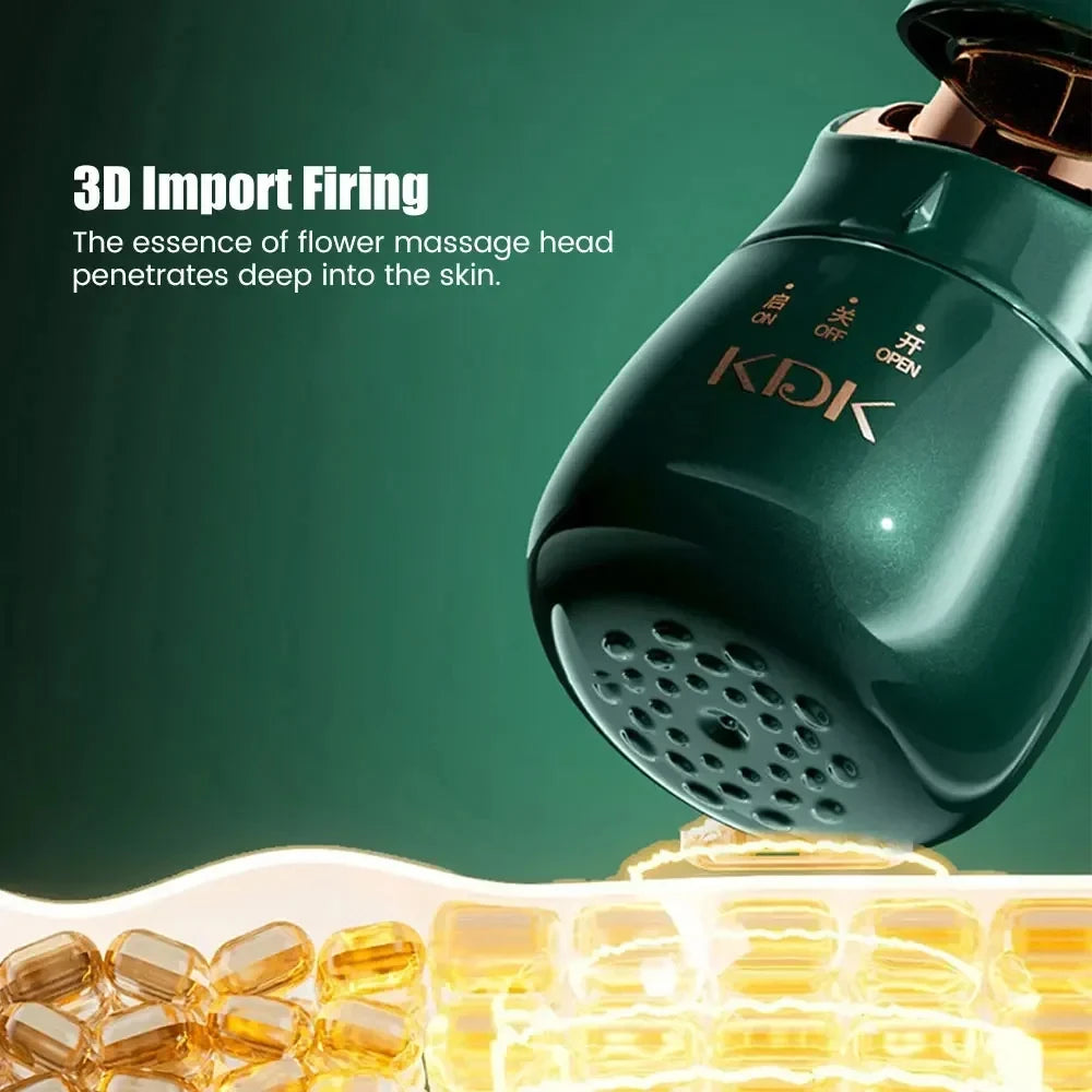 HOMEFISH 3 en 1 dispositif de Lifting du visage cou Massage des yeux du visage visage plus mince EMS beauté raffermissement de la peau rides Anti visage masseur