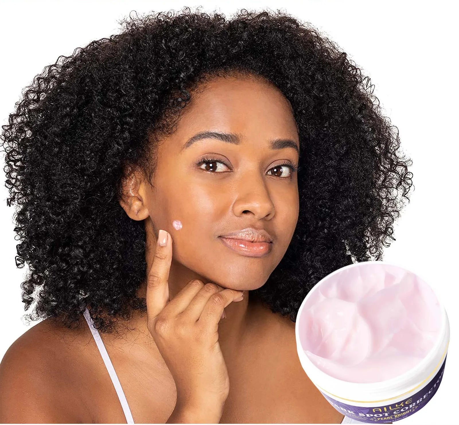 AILKE Kit de soins de la peau 5 en 1 au glutathion pour femmes, avec Lotion pour le corps, sérum, crème anti-taches foncées, crème pour le corps, savon éclaircissant