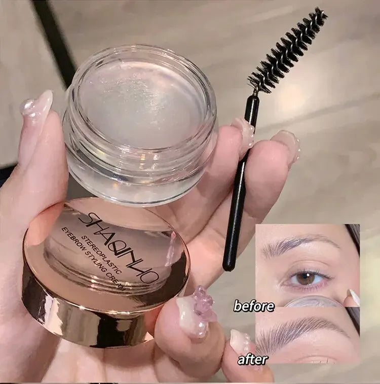 Regina EyebloggGel Gel, Crée des sourcils naturels, Styling, tridimensionnel, Bergame