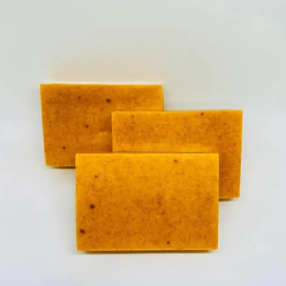 Savon fait à la main au curcuma, savon à l'acide kojique au citron, savon de douche et pour le visage, soins du corps, 100g, 1/3/5 pièces