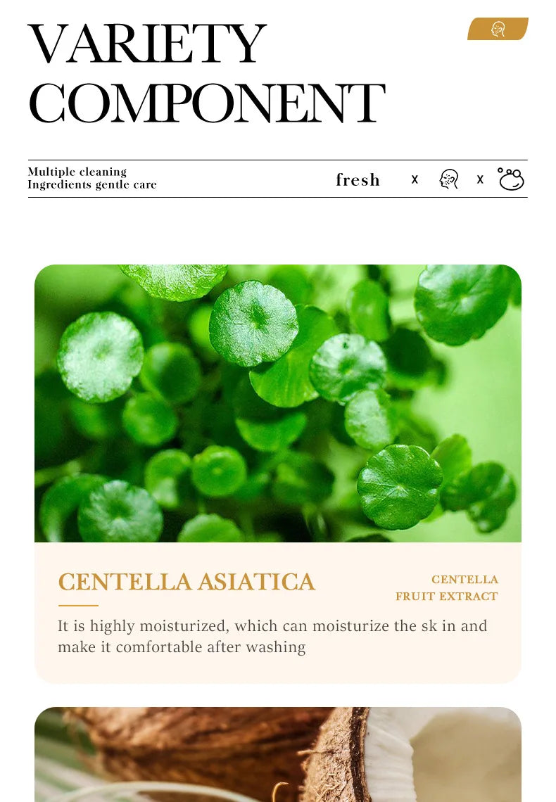 BIOAQUA savon pour le visage en pulpe brute de riz blanc mousse de lavage du visage nettoyant pour le visage hydratant contrôle de l'huile corps bain savon fait à la main