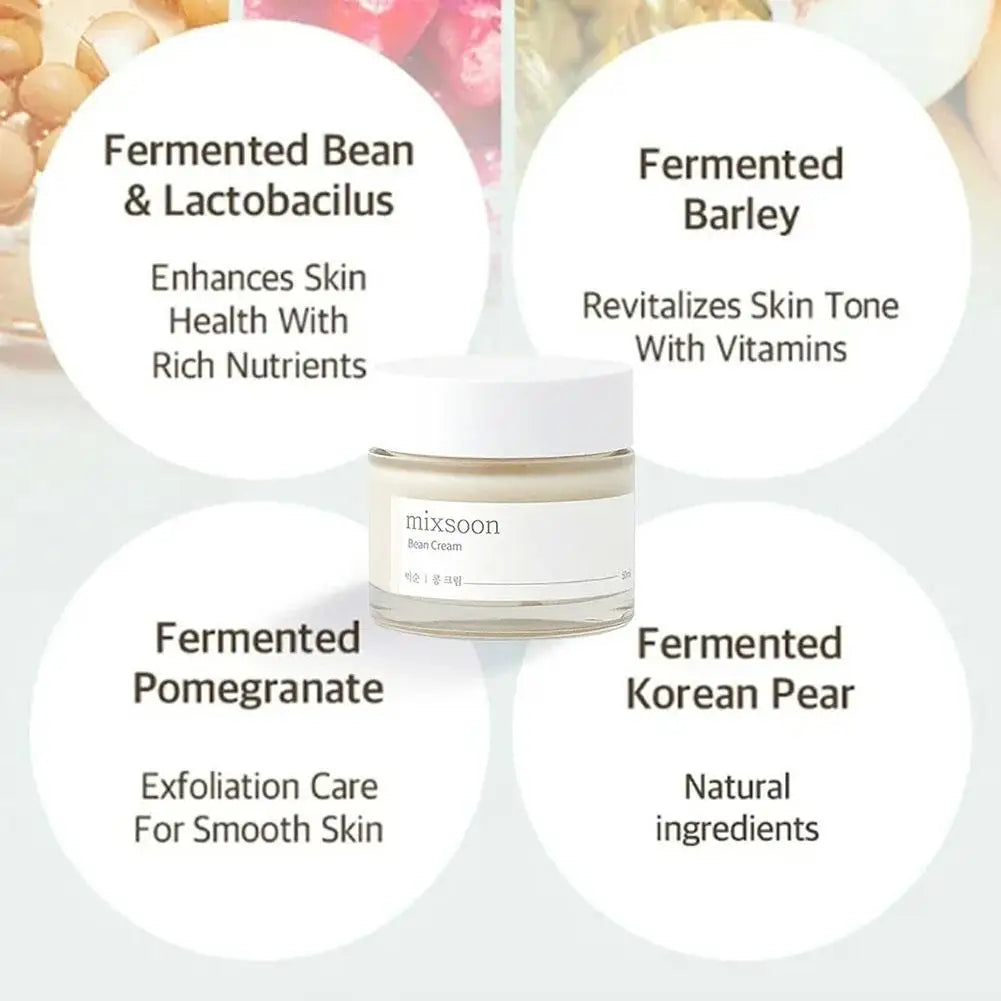 Sérum pour le visage coréen haut de gamme, 50ML, pour mélange d'essence de soja, réparation des dommages, Anti-âge, estompe les taches, élimine la corne, soins pour la peau