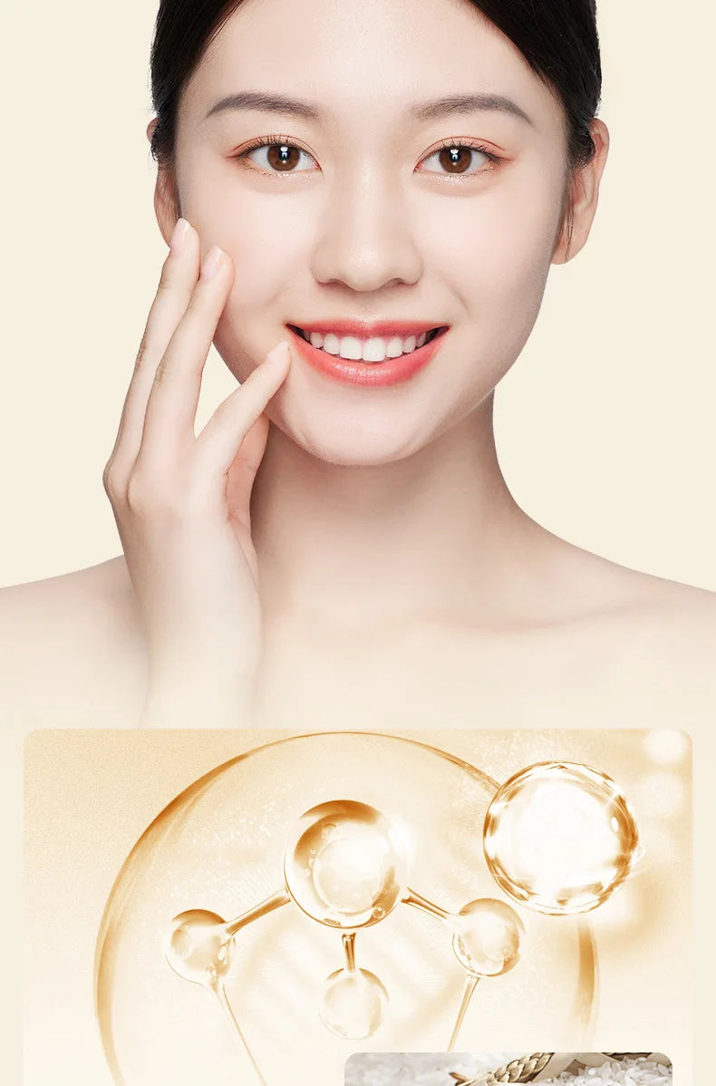 BIOAQUA pulpe brute de riz nettoyant pour le visage mousse de lavage du visage soin de la peau hydratant peau éclaircissant rajeunissement nettoyant pour le visage soins de la peau