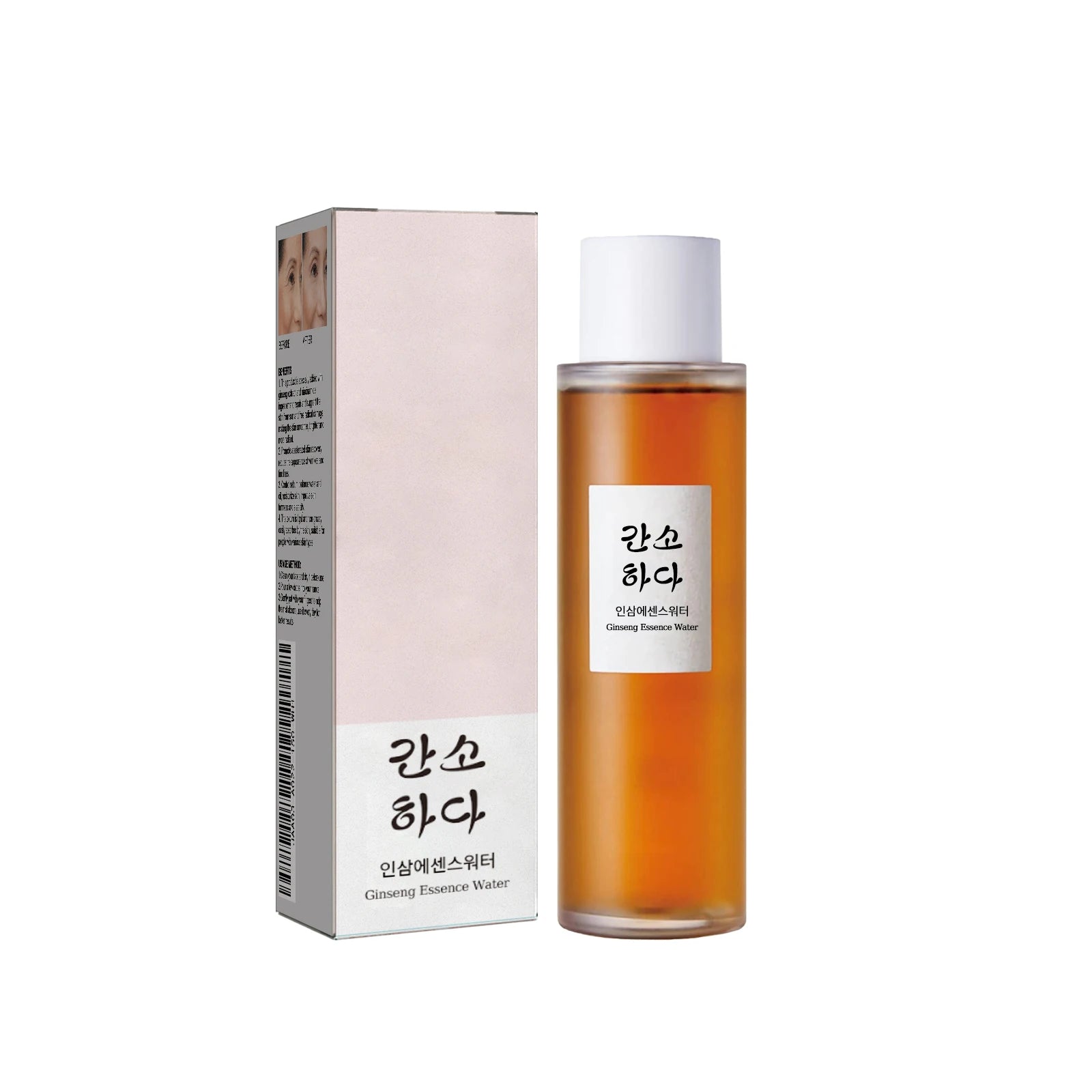 Essence de Ginseng pour le visage, hydrate, éclaircit les ridules, lisse, restaure la peau sèche et terne, sérum éclaircissant, Toner de soin hydratant pour le visage