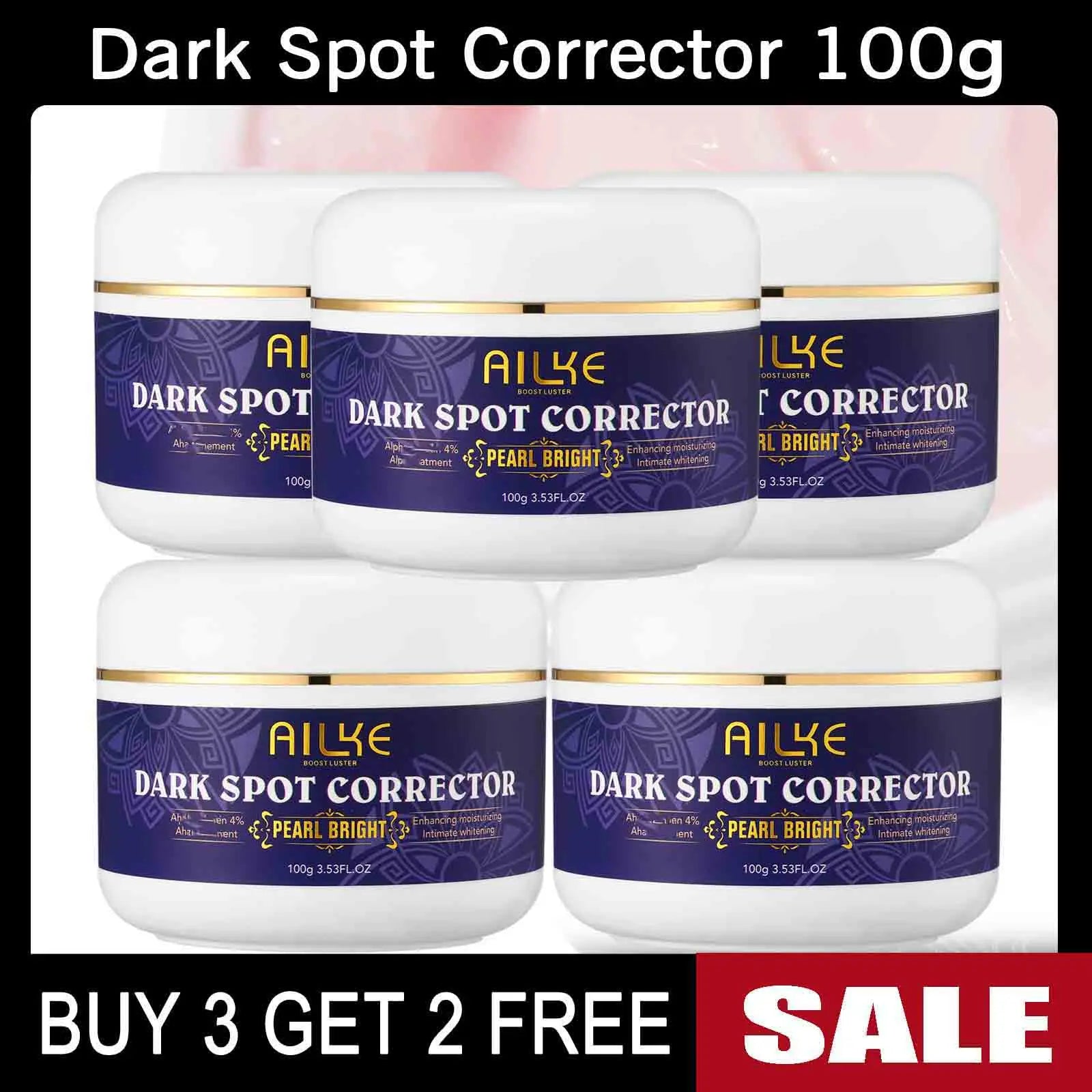 AILKE Kit de soins de la peau 5 en 1 au glutathion pour femmes, avec Lotion pour le corps, sérum, crème anti-taches foncées, crème pour le corps, savon éclaircissant