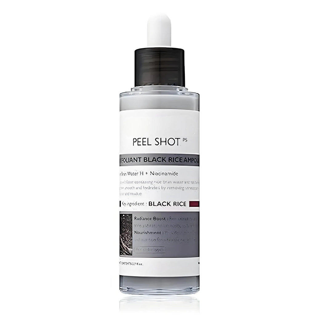 Rice Exfoliating Serum Facial Moisturizer Blackhead Removal Pore Shrinking Korean Skin Care Hydrating Face Serum Brightening