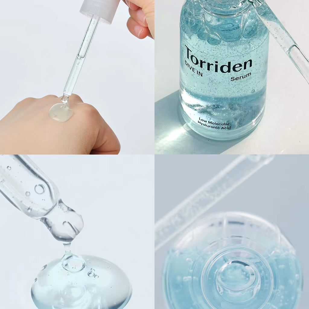 DIVE-IN Low-Molecular Hyaluronic Acid Serum 50Ml,Refreshing & Non-Sticky,Barrier Support,K-Beauty,Korean Makeup