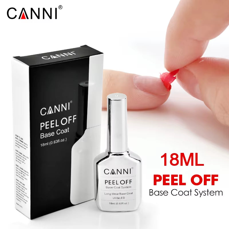 TPO FREE HEMA FREE 18Ml Long Wear Diamond Nowipe Top Coat Peeloff Base Coat Soak off UV LED Gel Polish Nail Manicure