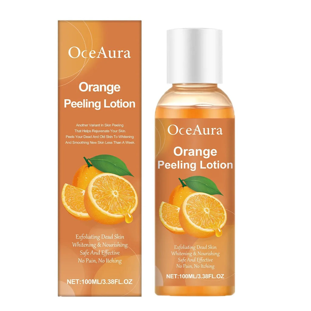 Orange Peeling Body Lotion Gentle Exfoliation Gel Lotion Peeling Oil Tearable Ramen Wax Orange Peeling Lotion Wholesale