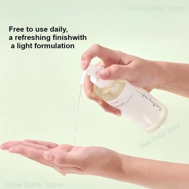 Korean  Heartleaf Pore Control Cleansing Oil Pore Care Blackhead Removal Makeup Daily Deep Facial Cleansing Oil Skincare Set