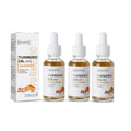 3Pcs Turmeric Serum Oil Facial Moisturizing Brighten Essence Suitable for Dry Skin, Redness and Dark Spot Skin Blemishes