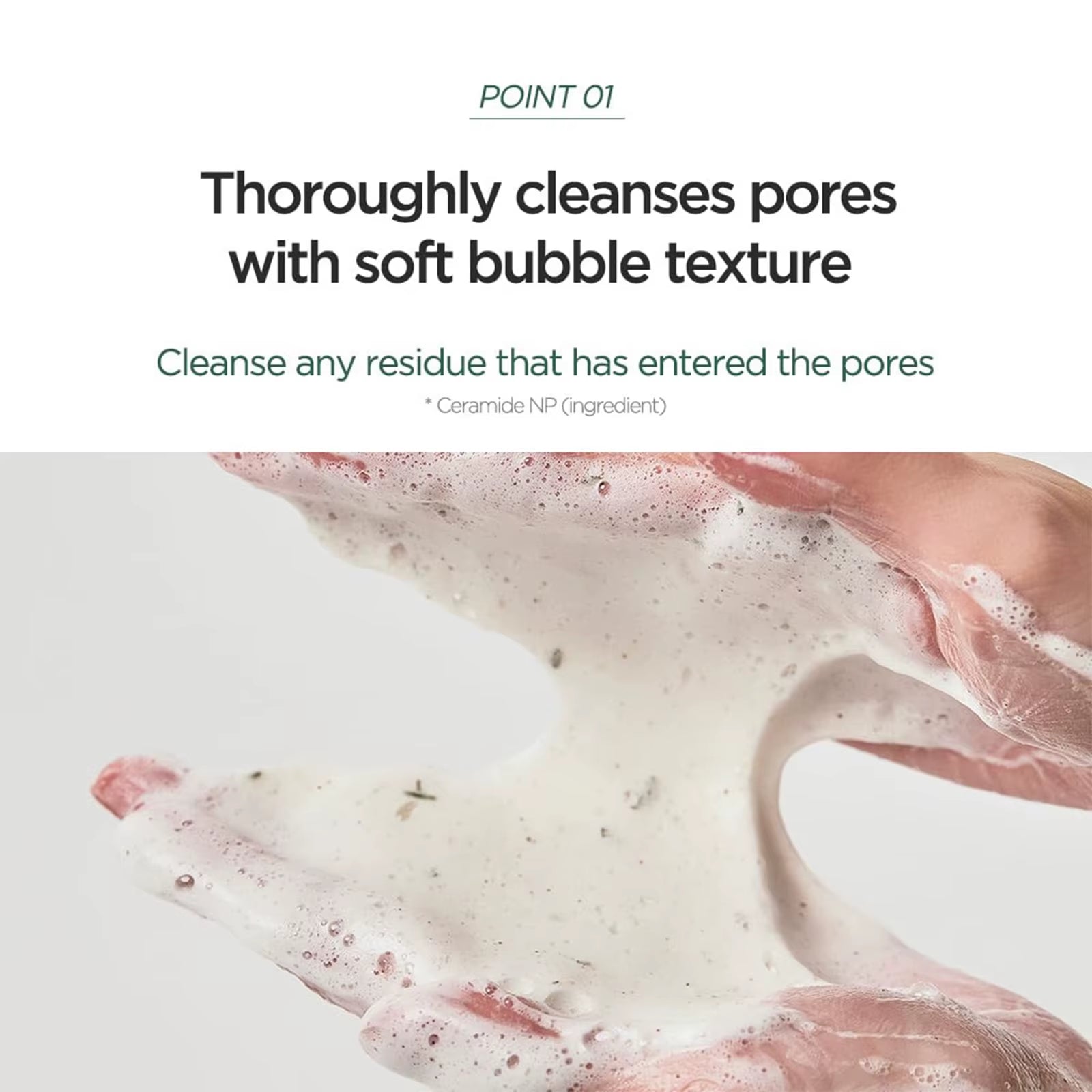 Heartleaf Quercetin Face Cleanser Pore Deep Cleansing Foam, Cleanser, Double Cleansing, BHA, Hyaluronic Acid Skincare