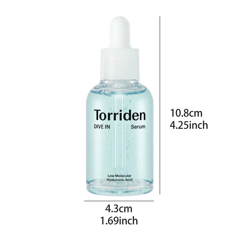 DIVE-IN Low-Molecular Hyaluronic Acid Serum 50Ml,Refreshing & Non-Sticky,Barrier Support,K-Beauty,Korean Makeup