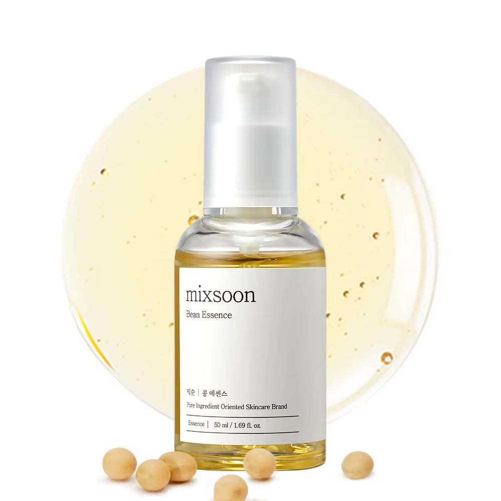 Mixsoon Bean Glass Skin Duo Essence 50Ml Cream 50Ml Hydrating Repair Korean Skincare